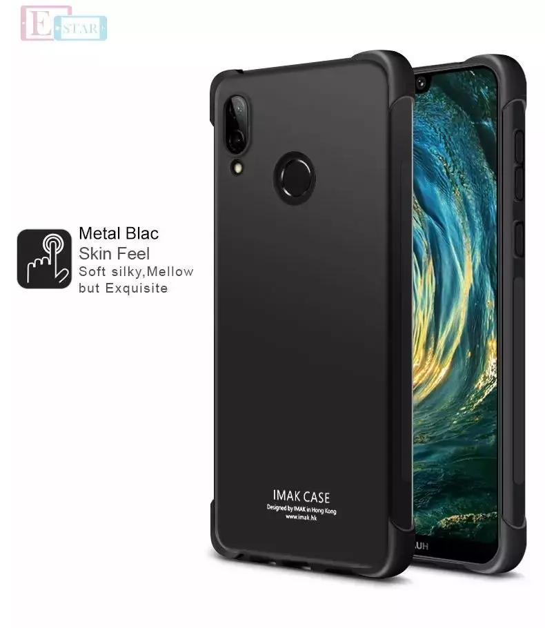 Противоударный чехол бампер для Wiko Y80 Imak Shock Black (Черный) Противоударный чехол бампер для Wiko Y80 Imak Shock Black (Черный)