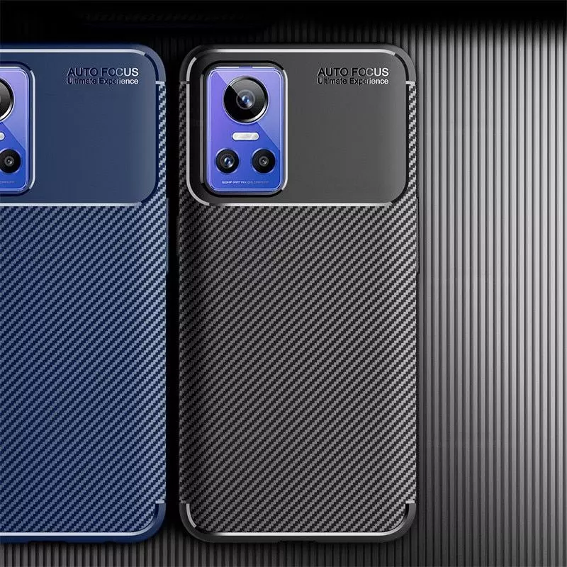 Протиударний чохол бампер для Realme GT2 Master Ipaky Lasy Black (Чорний) Протиударний чохол бампер для Realme GT2 Master Ipaky Lasy Black (Чорний)