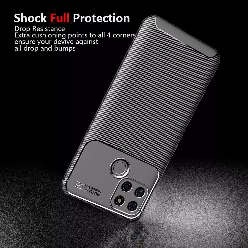 Противоударный чехол бампер для Realme Narzo 50A 5G Ipaky Lasy Black (Черный)