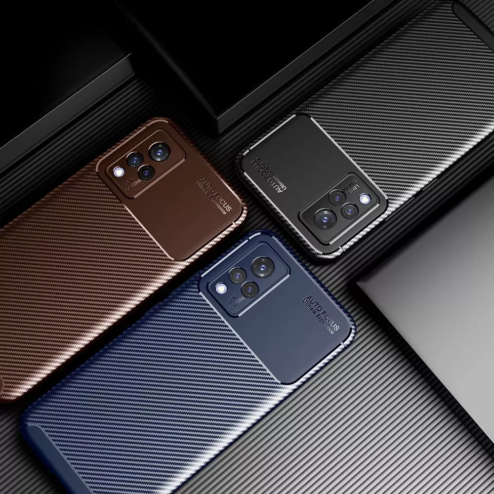 Протиударний чохол бампер для Vivo X60 Pro Ipaky Lasy Blue (Синій)