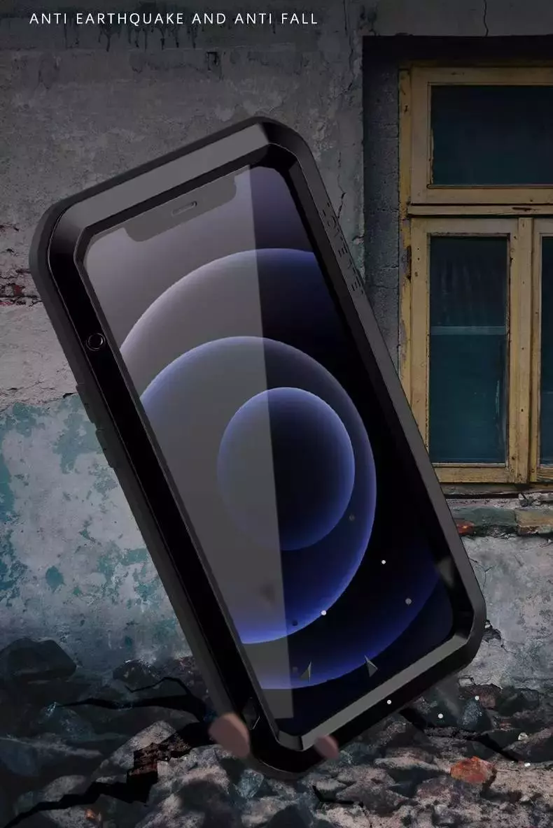 Протиударний чохол бампер для vivo V25e Love Mei PowerFull Silver (Сріблястий)