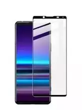 Захисне скло для Vivo Y02 Mocolo Full Cover Glue Glass (повне проклеювання екрану) Black (Чорний)