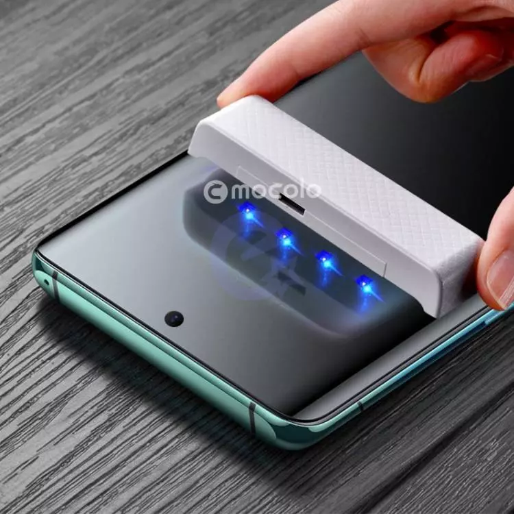 Захисне скло для Xiaomi 12 / 12S / 12X Mocolo UV Glass (клей + ультрафіолетова лампа) Transparent (Прозорий)