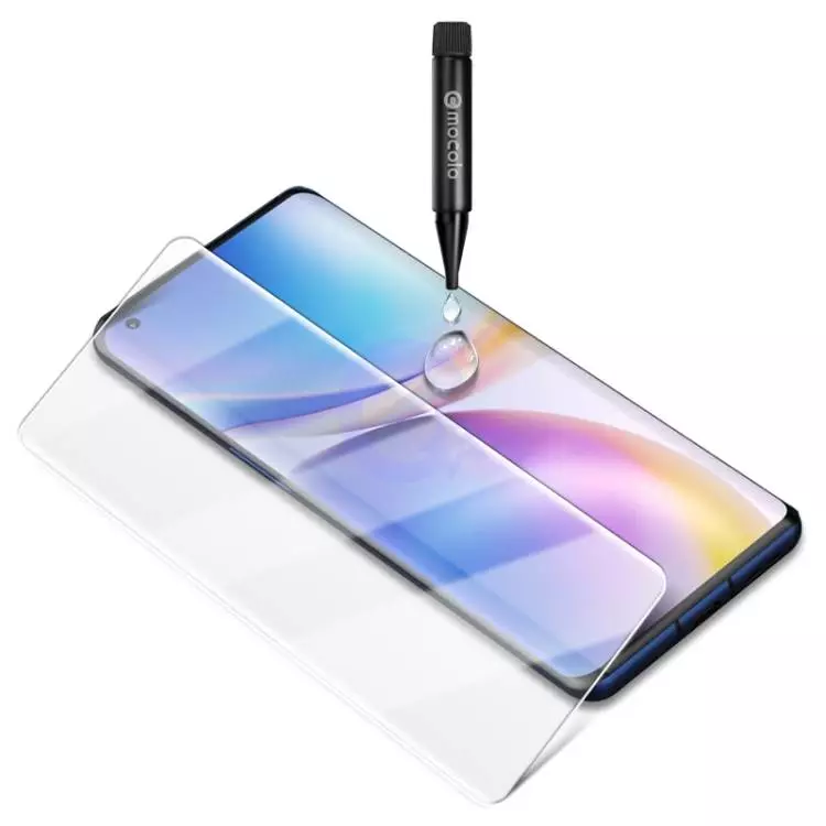 Защитное стекло для Motorola Moto G Stylus 5G Mocolo UV Glass (клей + ультрафиолетовая лампа) Transparent (Прозрачный)