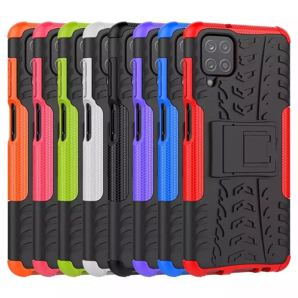Протиударний чохол бампер для Samsung Galaxy M53 Nevellya Case (вбудована підставка) Blue (Синій)