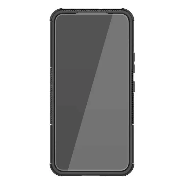 Противоударный чехол бампер для Samsung Galaxy S23 Nevellya Case (встроенная подставка) Green (Зеленый)