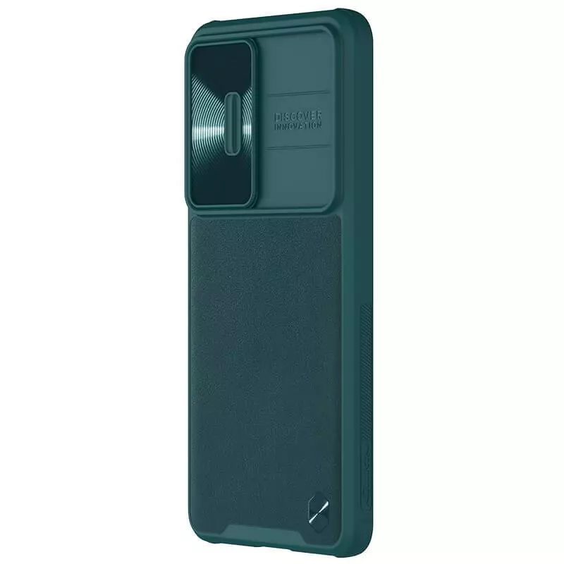 Протиударний чохол бампер Nillkin CamShield Leather для Xiaomi Poco F4 / Redmi K50 / Redmi K50 Pro / Redmi K40S Dark Green (Темно зелений) Протиударний чохол бампер Nillkin CamShield Leather для Xiaomi Poco F4 / Redmi K50 / Redmi K50 Pro / Redmi K40S Dark Green (Темно зелений)