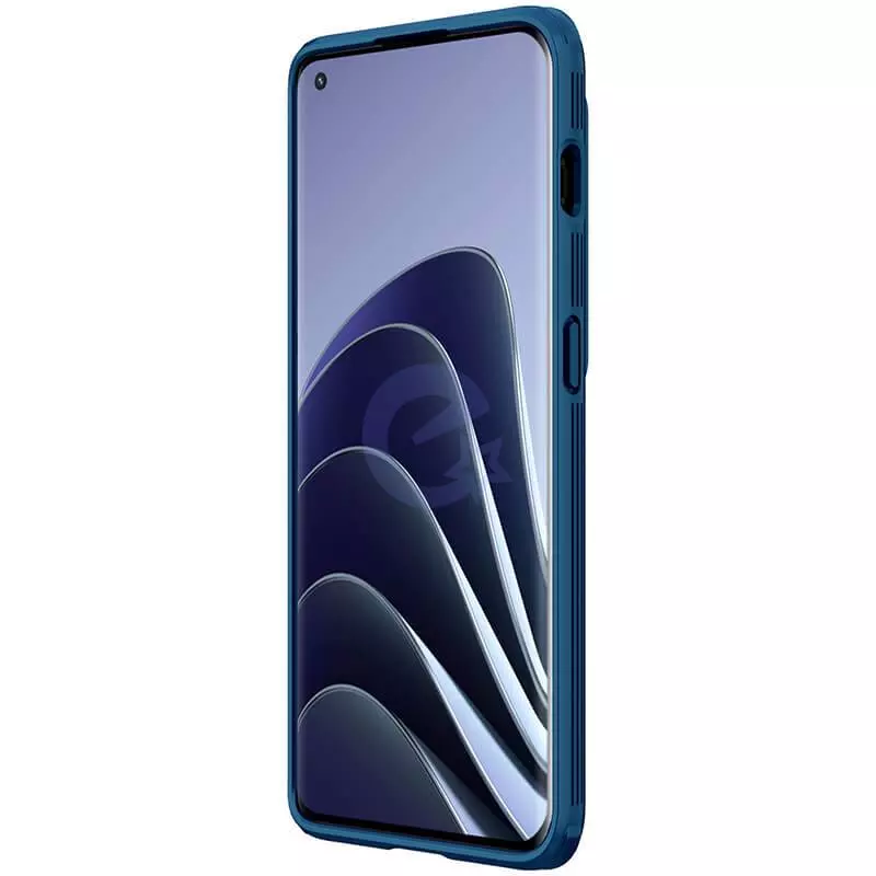 Протиударний чохол бампер Nillkin CamShield Pro (шторка на камеру) для OnePlus 10 Pro Blue (Синій) Протиударний чохол бампер Nillkin CamShield Pro (шторка на камеру) для OnePlus 10 Pro Blue (Синій)