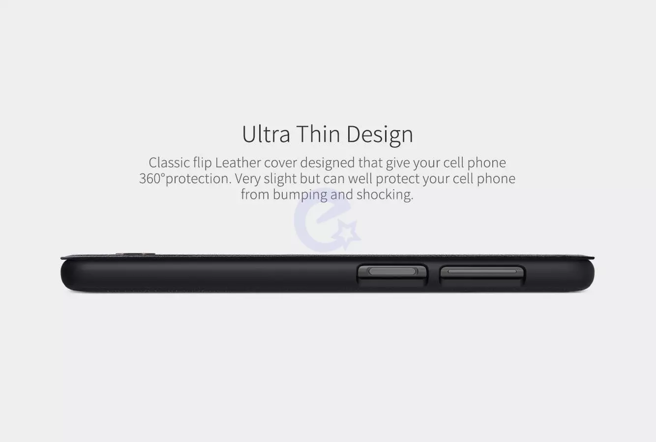 Чехол книжка Nillkin Qin для Xiaomi Redmi Note 11 Pro / Redmi Note 11 Pro 5G / Redmi Note 11E Pro Red (Красный)