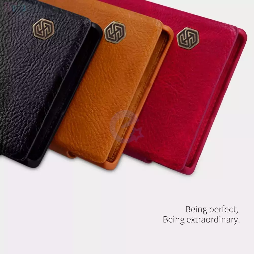 Чехол книжка Nillkin Qin для Sony Xperia Pro-I Black (Черный)