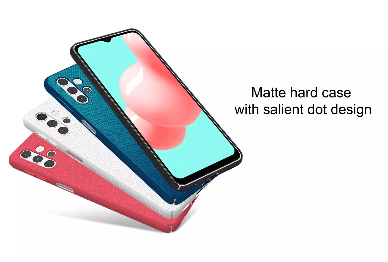 Протиударний чохол бампер Nillkin Super Frosted Shield для Samsung Galaxy M32 5G Black (Чорний)