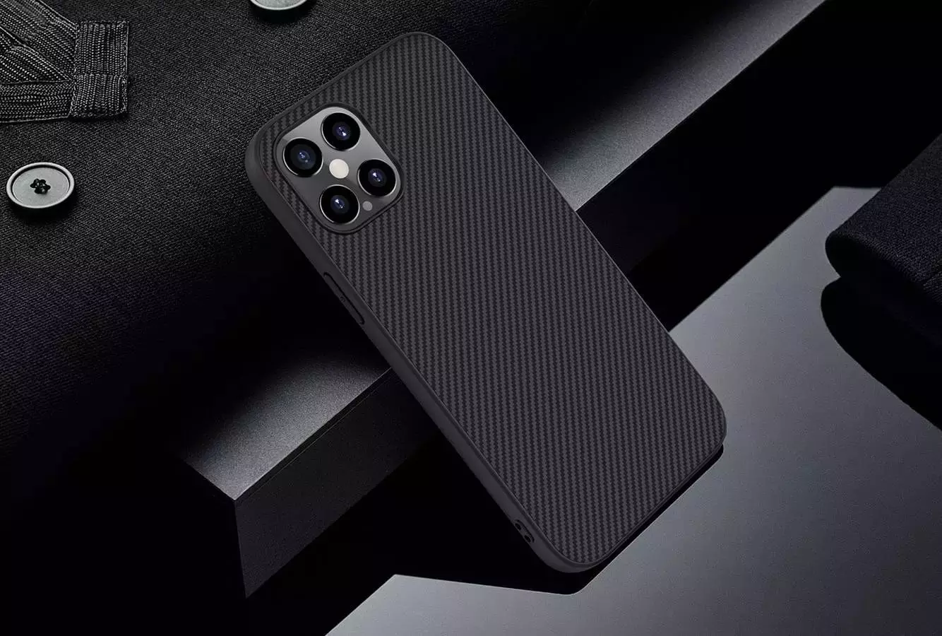 Чехол бампер Nillkin Synthetic Fiber для Vivo Y02 Black (Черный) Чехол бампер Nillkin Synthetic Fiber для Vivo Y02 Black (Черный)