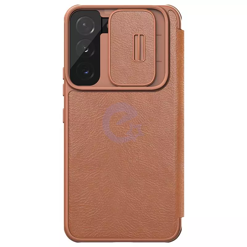 Чехол книжка Nillkin Qin Pro (шторка на камеру) для Samsung Galaxy S23 Brown (Коричневый) Чехол книжка Nillkin Qin Pro (шторка на камеру) для Samsung Galaxy S23 Brown (Коричневый)