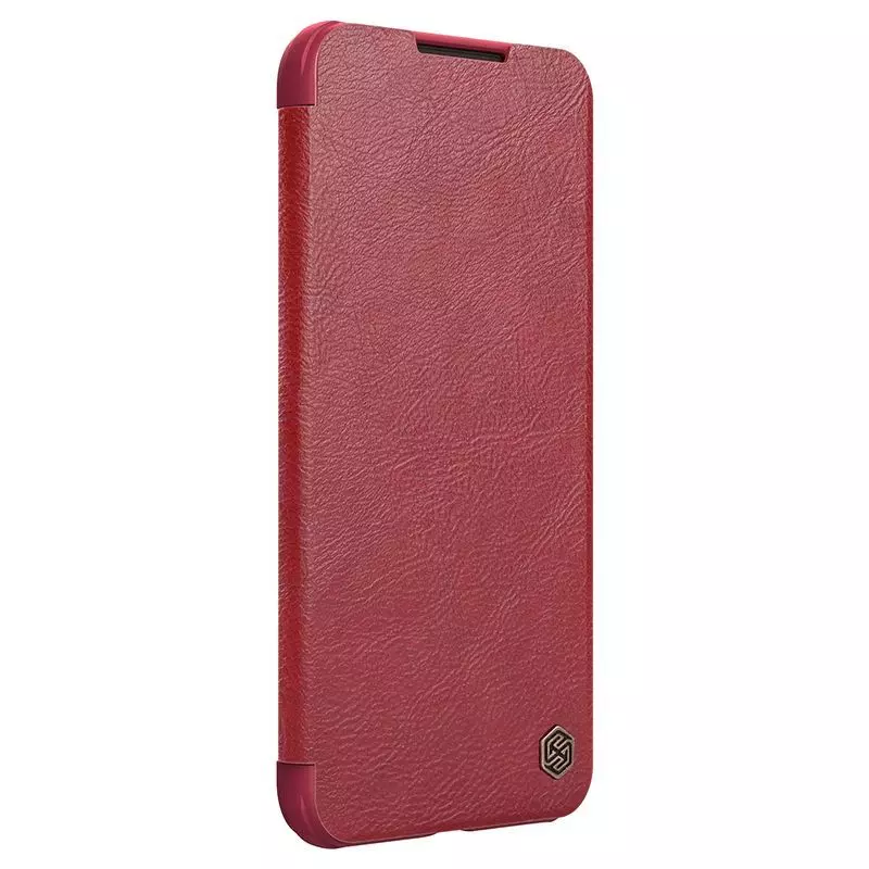 Чохол книжка Nillkin Qin Pro (шторка на камеру) для Samsung Galaxy S23 Red (Червоний)