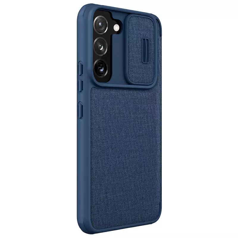 Чохол книжка Nillkin Qin Pro (cloth) для Samsung Galaxy S23 Plus Blue (Синій) Чохол книжка Nillkin Qin Pro (cloth) для Samsung Galaxy S23 Plus Blue (Синій)