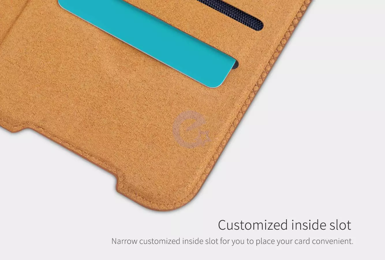Чехол книжка Nillkin Qin для Samsung Galaxy M53 Brown (Коричневый)