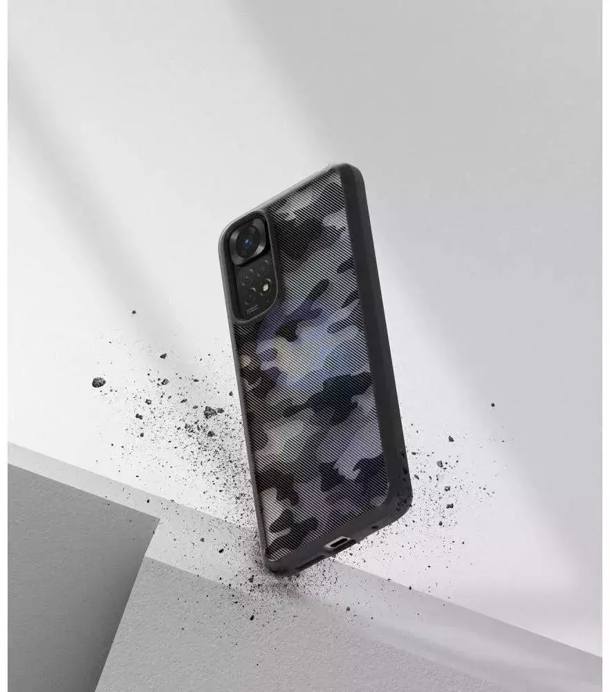 Протиударний чохол бампер Ringke Fusion для Xiaomi Redmi Note 12 Pro 5G / Poco X5 Pro Camo / Black (Камуфляж / Чорний) Протиударний чохол бампер Ringke Fusion для Xiaomi Redmi Note 12 Pro 5G / Poco X5 Pro Camo / Black (Камуфляж / Чорний)