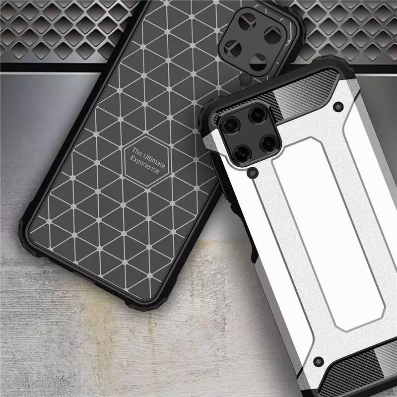 Противоударный чехол бампер для Samsung Galaxy M33 Anomaly Rugged Hybrid Dark Blue (Темно Синий)