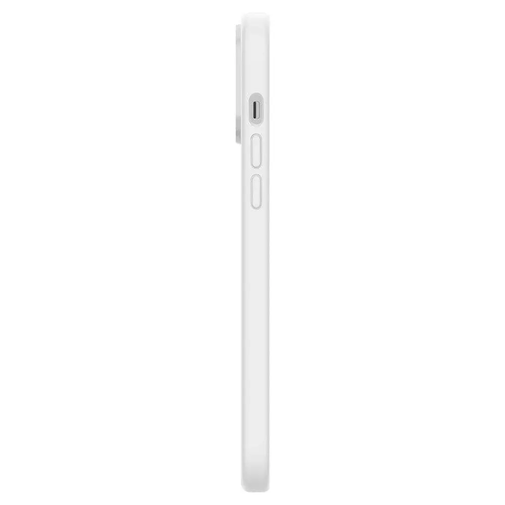 Протиударний чохол бампер Spigen Silicone Fit для iPhone 14 Pro White (Білий)