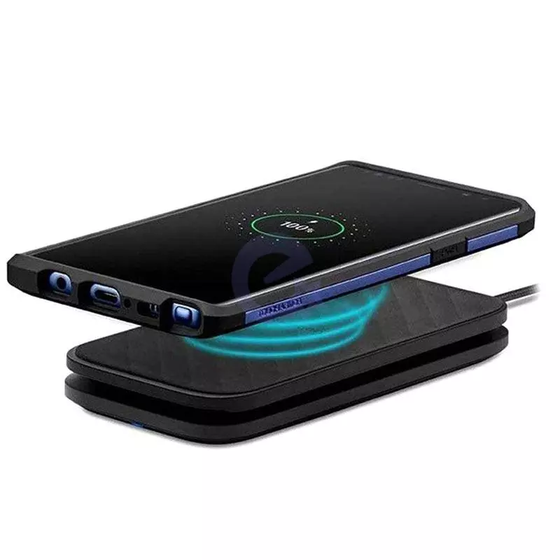 Беспроводная зарядка Spigen F316W Steadiboost Flex Fast Wireless Charger Black (Черный) 000CH25521