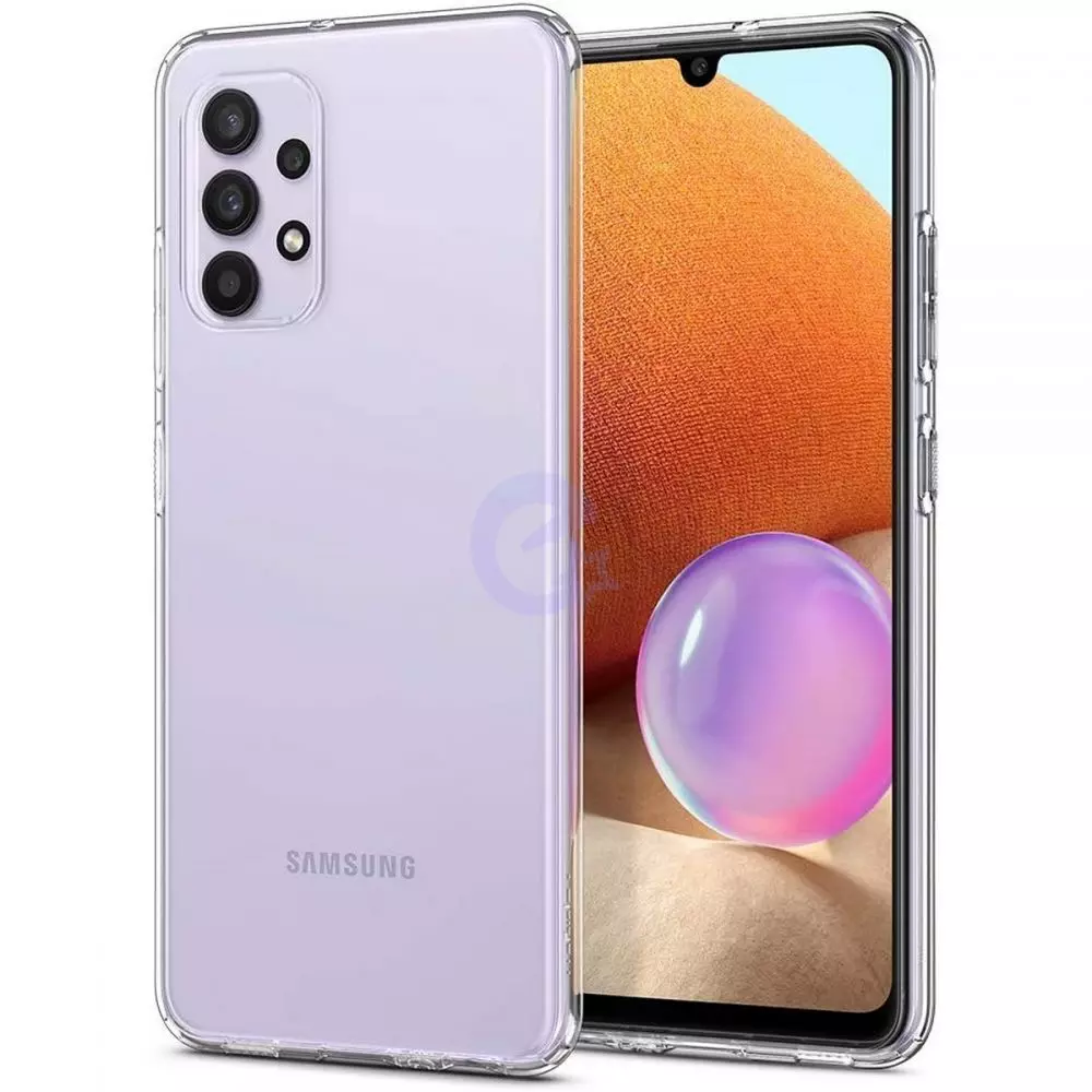 Протиударний чохол бампер Spigen Liquid Crystal для Samsung Galaxy A33 5G Transparent (Прозорий)