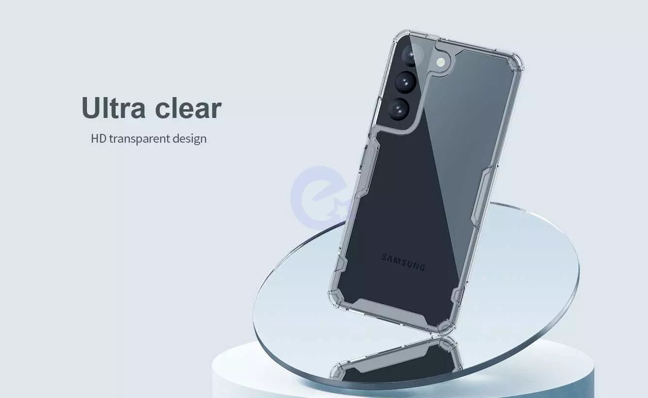 Чохол бампер Nillkin TPU Nature Pro для Samsung Galaxy S22 Blue (Синій)