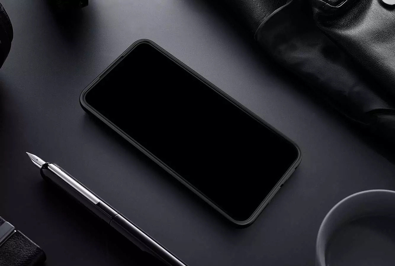 Чохол бампер Nillkin Synthetic Fiber для Samsung Galaxy S22 Plus Black (Чорний)