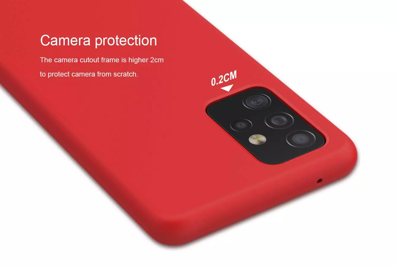 Чохол бампер Nillkin Flex для Samsung Galaxy A53 5G Red (Червоний)