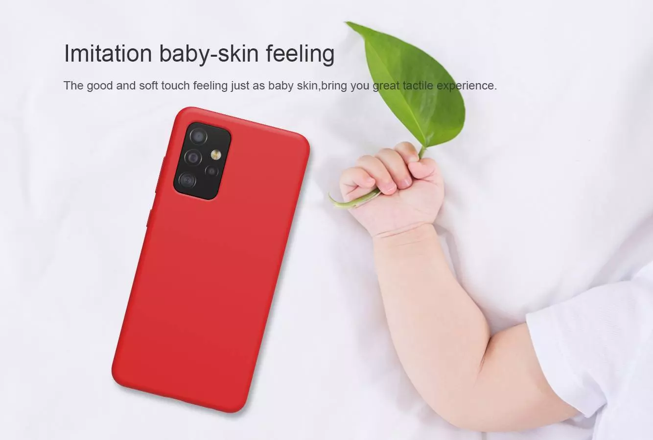 Чохол бампер Nillkin Flex для Samsung Galaxy A53 5G Red (Червоний)