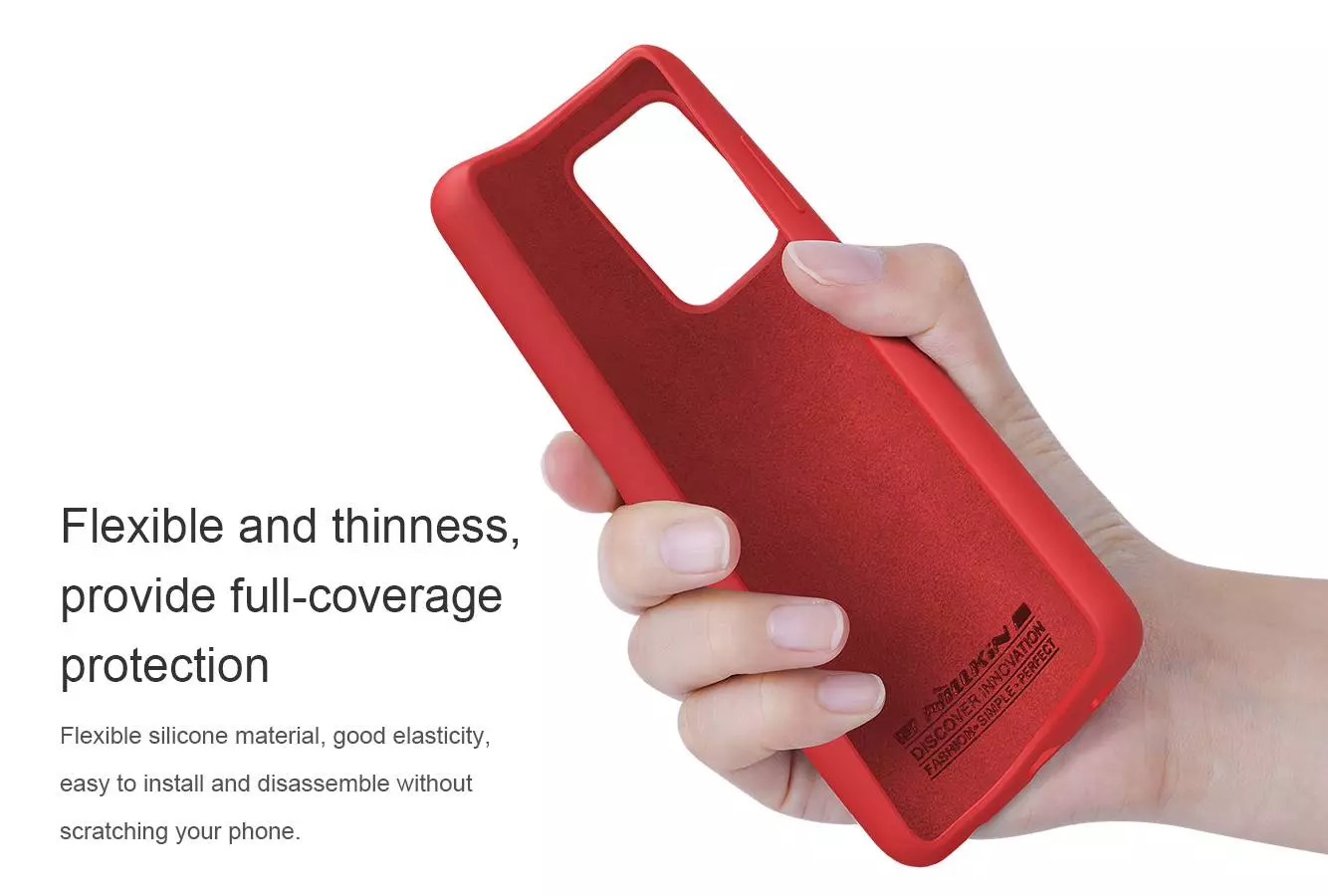 Чохол бампер Nillkin Flex для Samsung Galaxy A53 5G Red (Червоний)