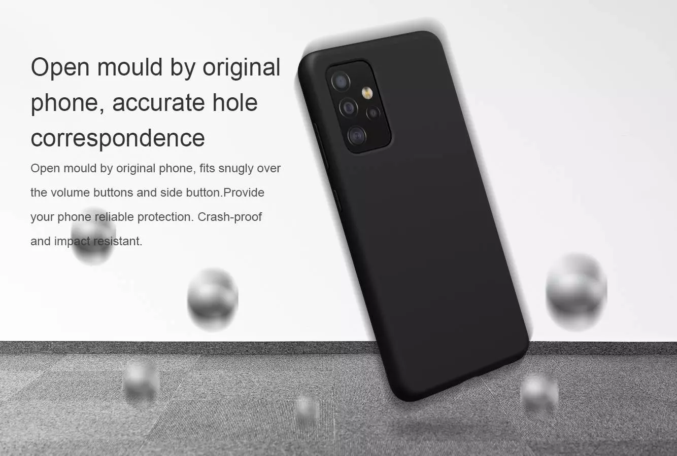 Чохол бампер Nillkin Flex для Samsung Galaxy A53 5G Red (Червоний)