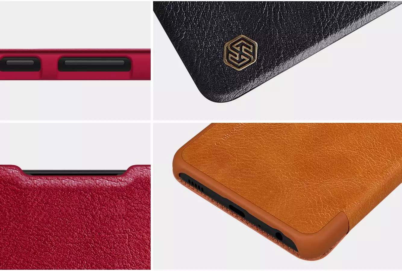 Чехол книжка Nillkin Qin для Samsung Galaxy A73 5G Red (Красный)