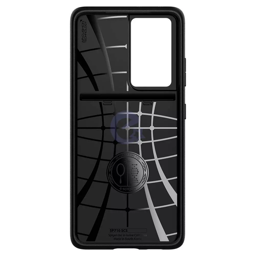 Противоударный чехол бампер Spigen Slim Armor CS (с отделом для карт) для Samsung Galaxy S22 Ultra Black (Черный) ACS03927 Противоударный чехол бампер Spigen Slim Armor CS (с отделом для карт) для Samsung Galaxy S22 Ultra Black (Черный) ACS03927