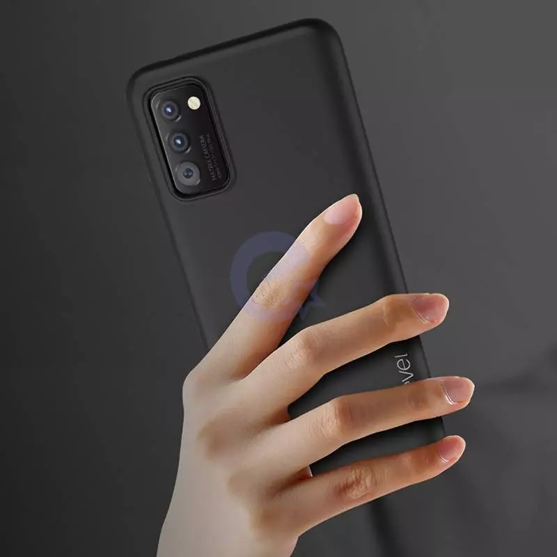 Ультратонкий чохол бампер для Samsung Galaxy A53 5G X-level Matte Black (Чорний)