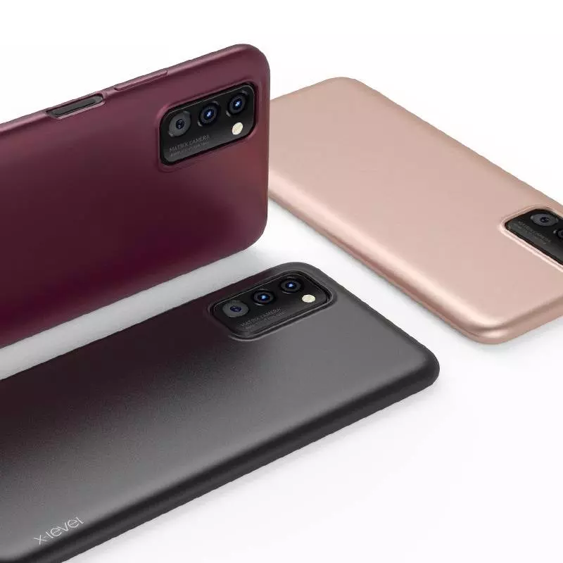 Ультратонкий чохол бампер для Samsung Galaxy A53 5G X-level Matte Black (Чорний)