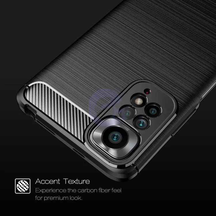 Противоударный чехол бампер для Xiaomi Redmi Note 11 Pro Plus 5G iPaky Carbon Fiber Blue (Синий) Противоударный чехол бампер для Xiaomi Redmi Note 11 Pro Plus 5G iPaky Carbon Fiber Blue (Синий)