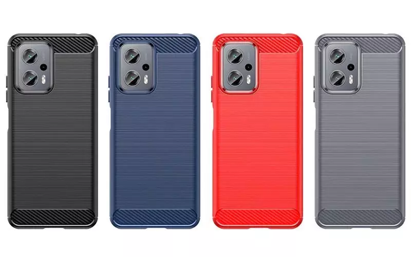 Противоударный чехол бампер для Xiaomi Poco X4 GT / Redmi Note 11T Pro / Redmi Note 11T Pro Plus iPaky Carbon Fiber Red (Красный) Противоударный чехол бампер для Xiaomi Poco X4 GT / Redmi Note 11T Pro / Redmi Note 11T Pro Plus iPaky Carbon Fiber Red (Красный)