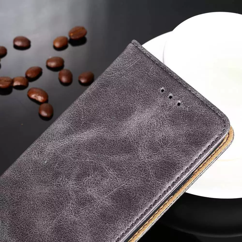 Чохол книжка для Oppo A17 idools Retro Black (Чорний)