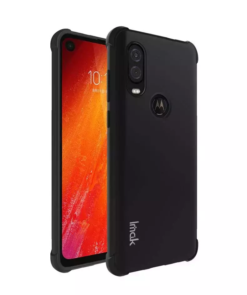 Противоударный чехол бампер для Wiko View3 Pro Imak Shock Black (Черный)
