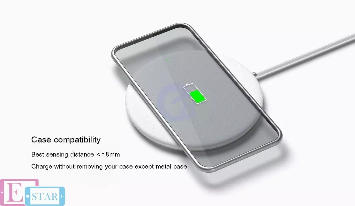 Швидка бездротова зарядка Meizu WP01 10W White (Білий)