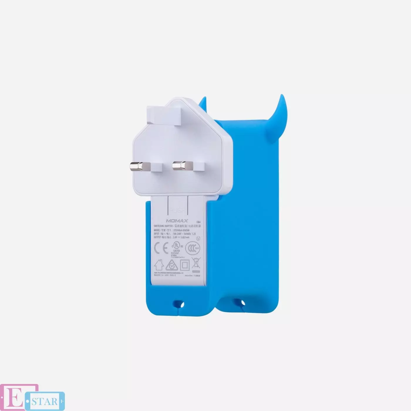 Зарядное устройство Momax U.Bull 4-port USB Charger Global Set Blue (Синий) UM4GSA