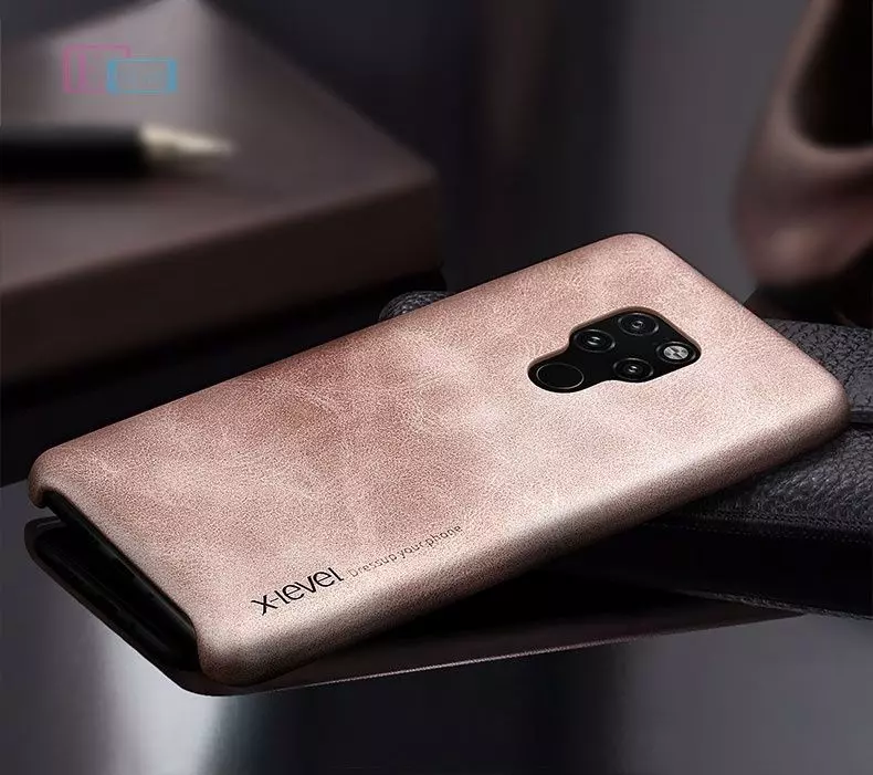 Чехол бампер для Nokia G50 X-Level Leather Bumper Gold (Золотой)