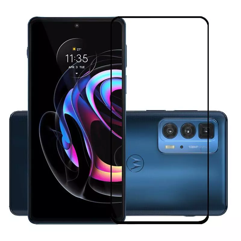 Захисне скло для Motorola Moto G62 5G Anomaly 9D Full Glue Tempered Glass Black (Чорний)