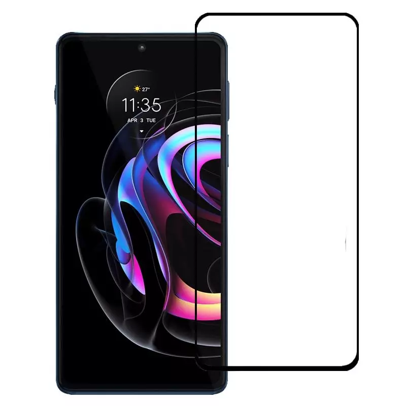 Захисне скло для Motorola Moto G62 5G Anomaly 9D Full Glue Tempered Glass Black (Чорний)