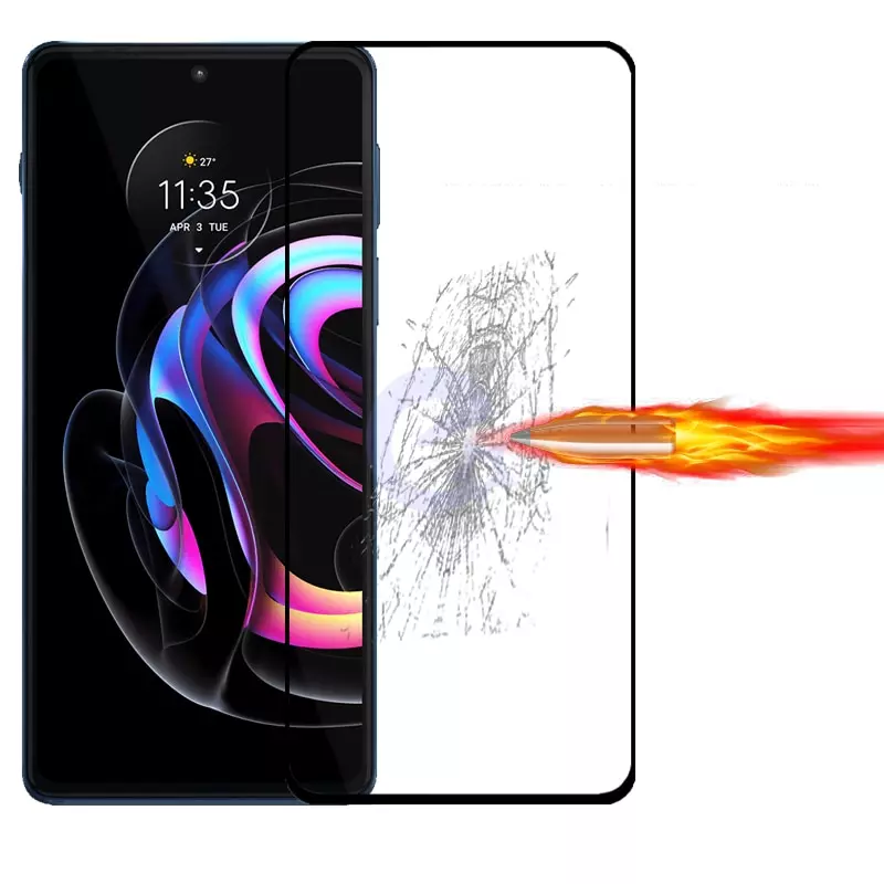 Захисне скло для Motorola Moto G62 5G Anomaly 9D Full Glue Tempered Glass Black (Чорний)