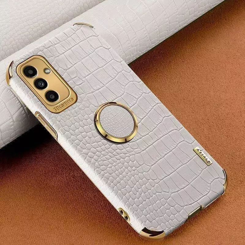 Чохол бампер для Samsung Galaxy A04s / Galaxy A13 5G Anomaly X-Case (з кільцем-тримачем) White (Білий)