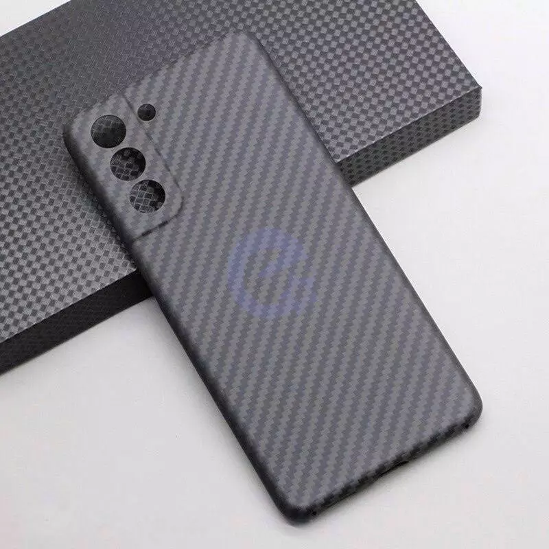 Преміальний чохол бампер для OnePlus 8T Anomaly Carbon Plaid (Закритий модуль камери) Black (Чорний)