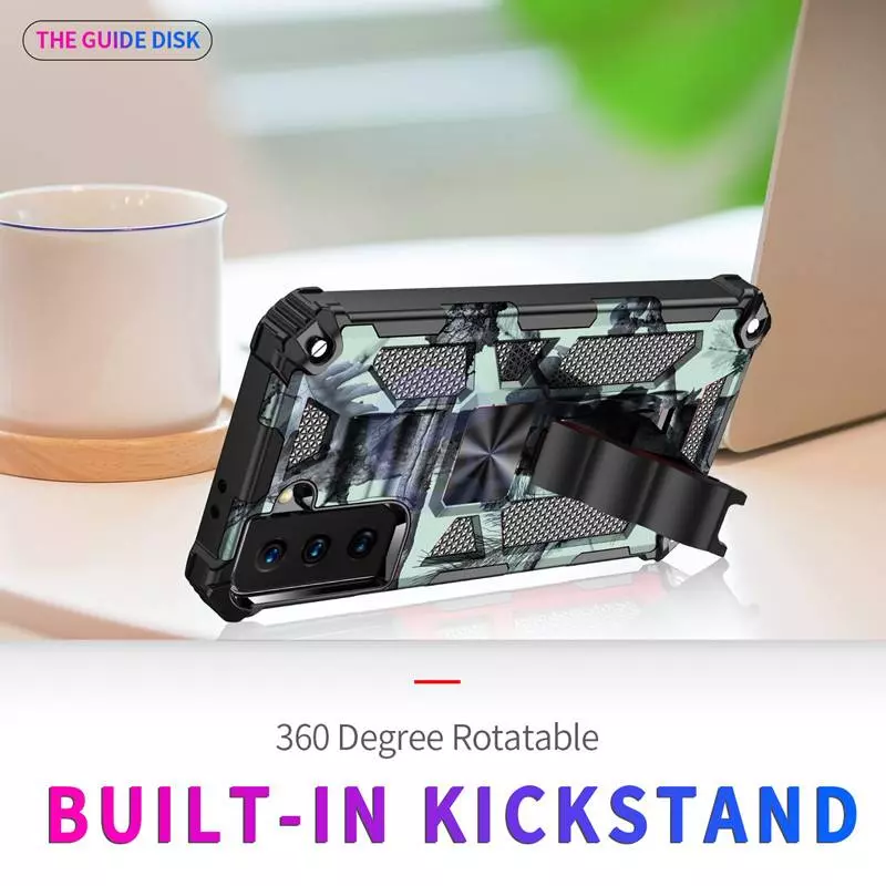 Протиударний чохол бампер для Motorola Moto E13 Anomaly Hybrid Armor (вбудована підставка) Army Green (Армійський Зелений) Протиударний чохол бампер для Motorola Moto E13 Anomaly Hybrid Armor (вбудована підставка) Army Green (Армійський Зелений)