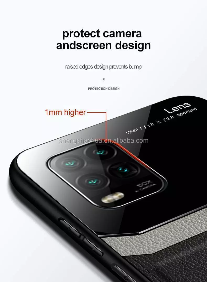 Чехол бампер для Realme C33 / C33 2023 Anomaly Plexiglass Red (Красный)