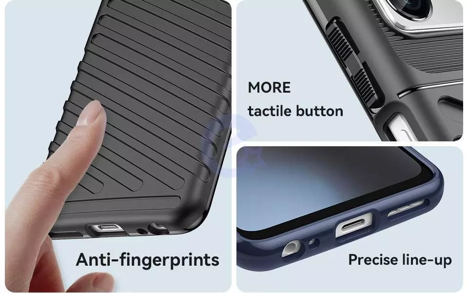 Протиударний чохол бампер для Nokia C12 Anomaly Thunder Blue (Синій)